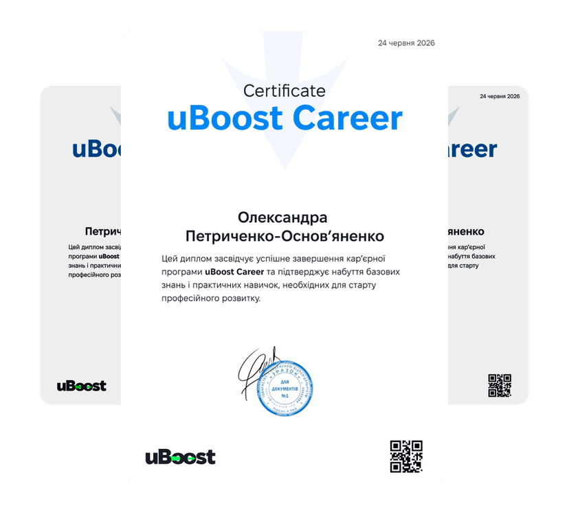Certificate uBoost